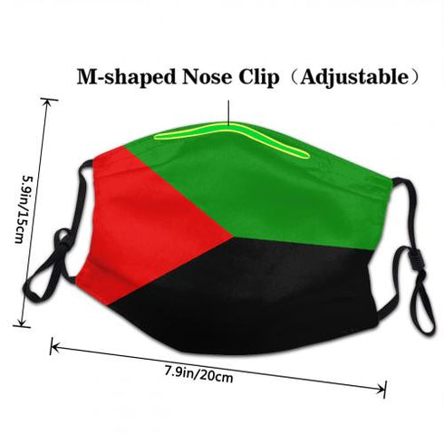 Martinique Face Covering - CaribeHeart Martinique